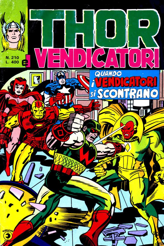 Thor e i Vendicatori #210