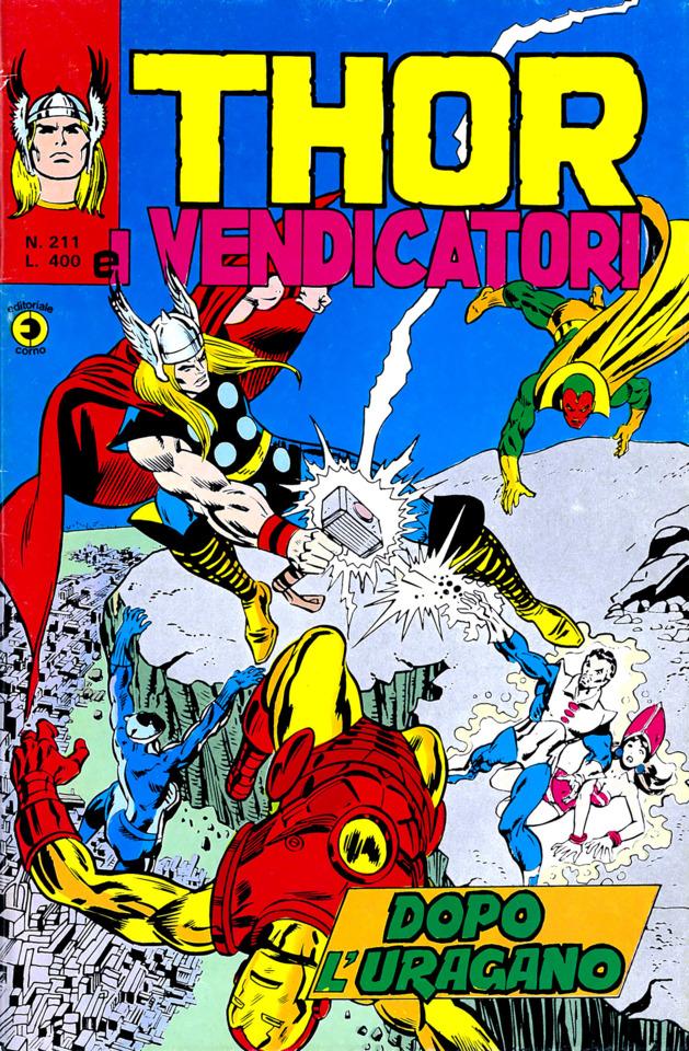 Thor e i Vendicatori #211