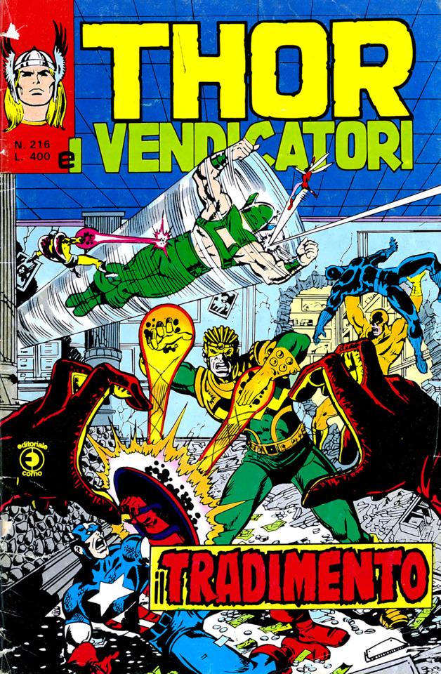 Thor e i Vendicatori #216