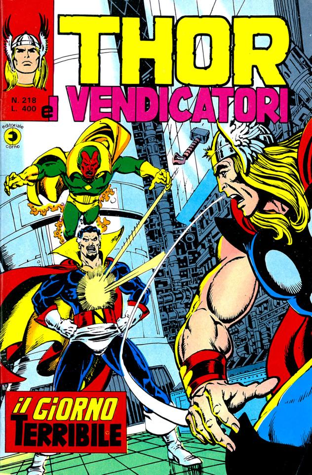 Thor e i Vendicatori #218