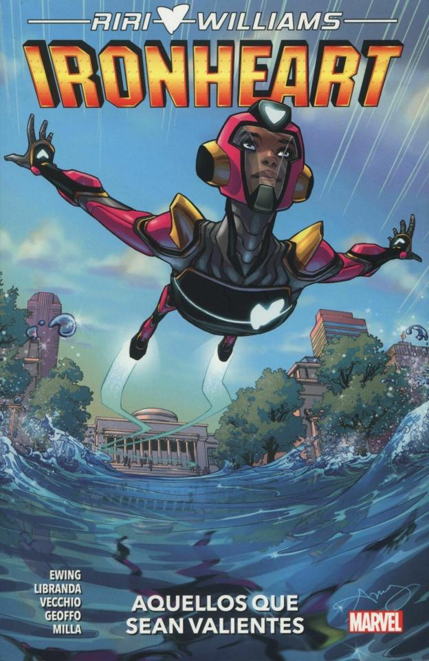 Riri Williams: Ironheart cover — © Panini España