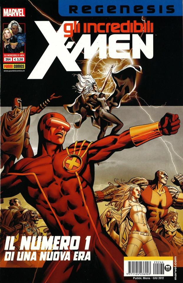 Gli Incredibili X-Men #264 cover