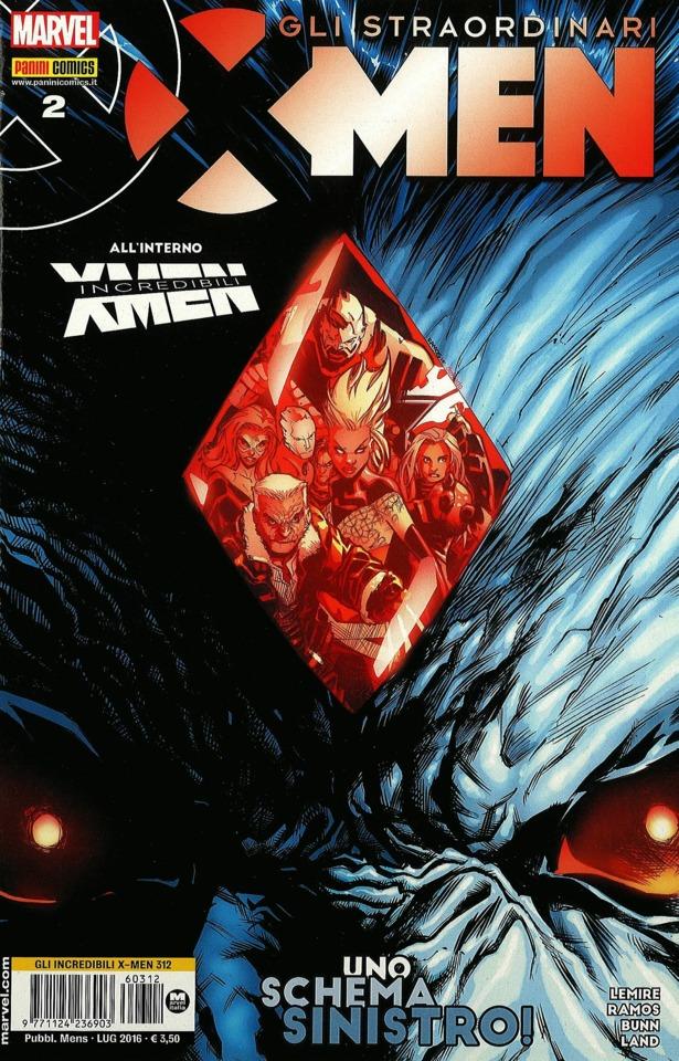 Gli Incredibili X-Men #312 cover