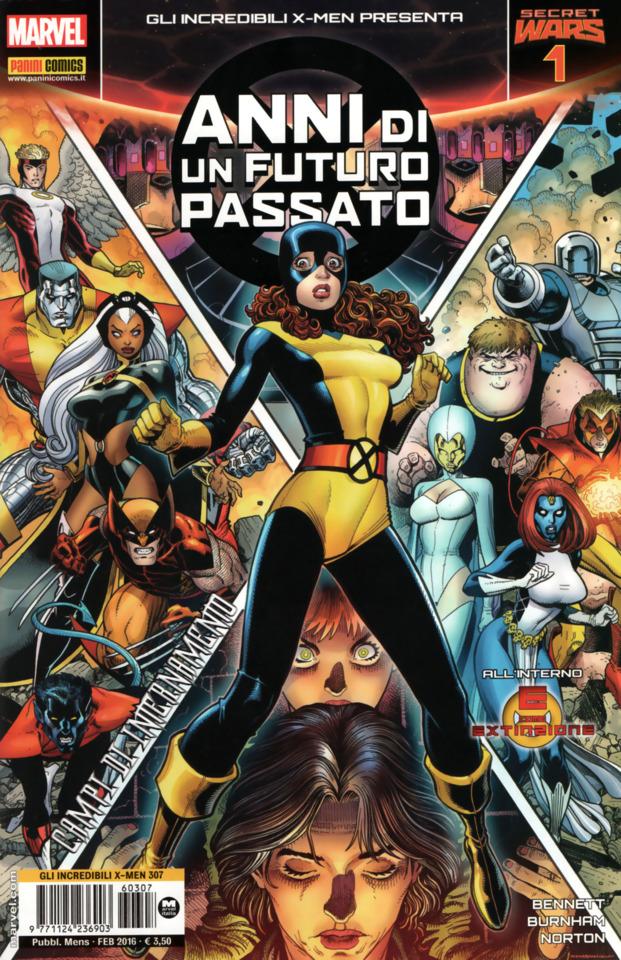 Gli Incredibili X-Men #307 cover