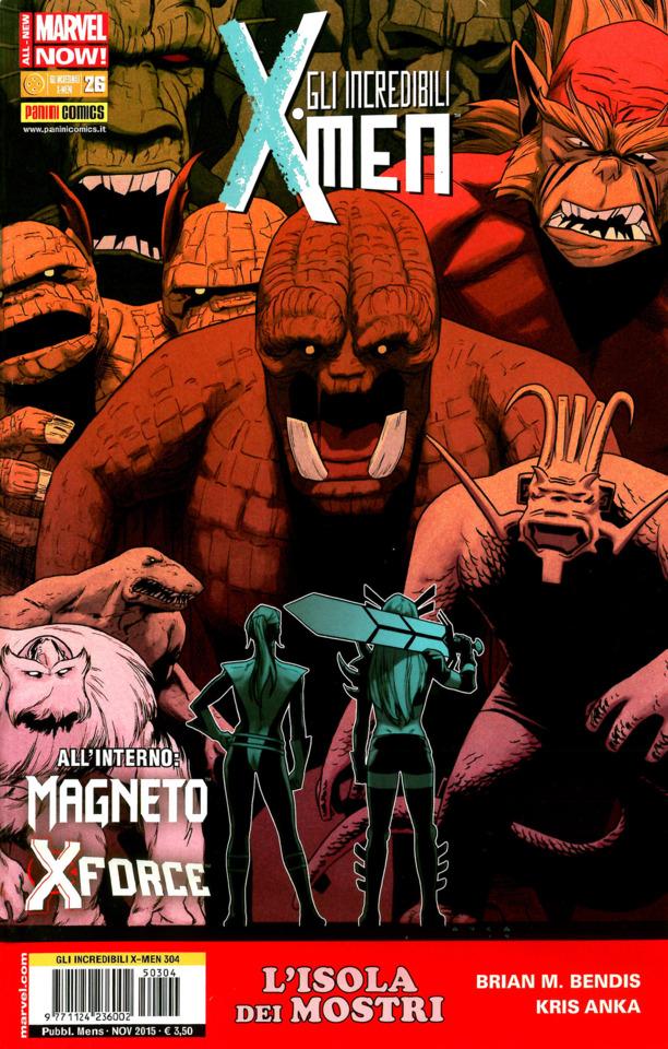 Gli Incredibili X-Men #304 cover
