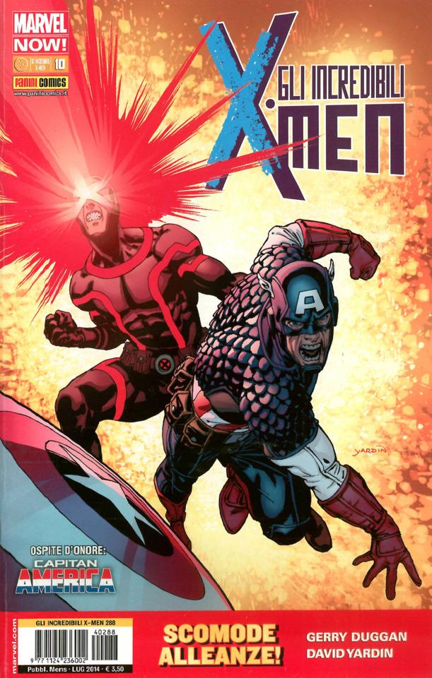 Gli Incredibili X-Men #288 cover