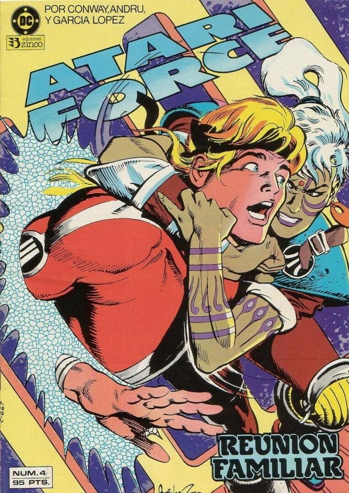 Atari Force #4 cover