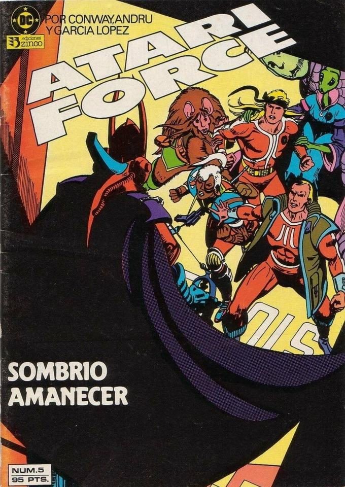 Atari Force #5 cover