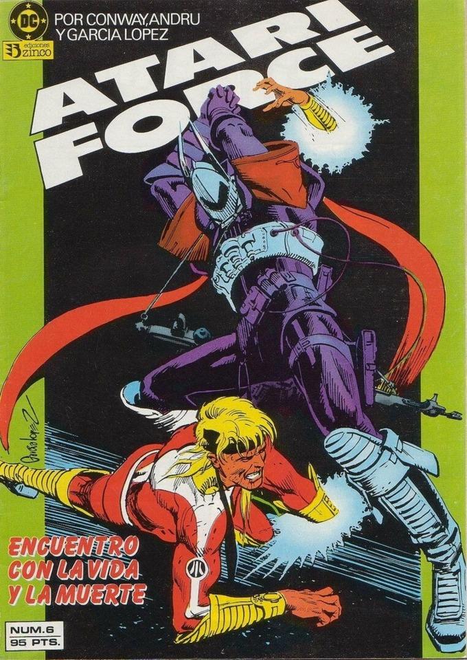 Atari Force #6 cover