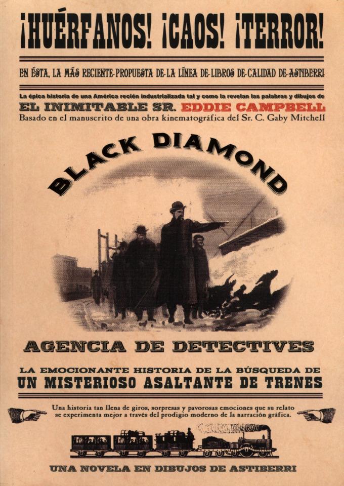 La Agencia de Detectives Black Diamond cover — © Astiberri Ediciones