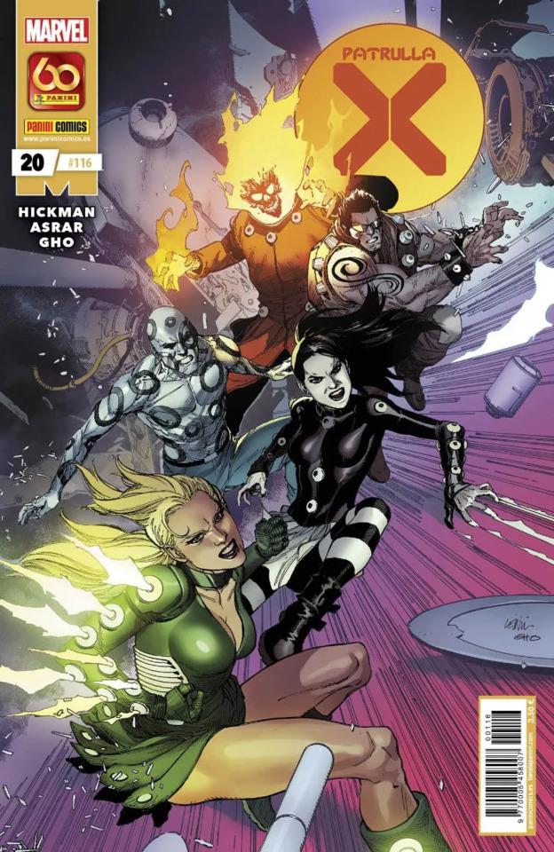 Imposible Patrulla-X #116 cover