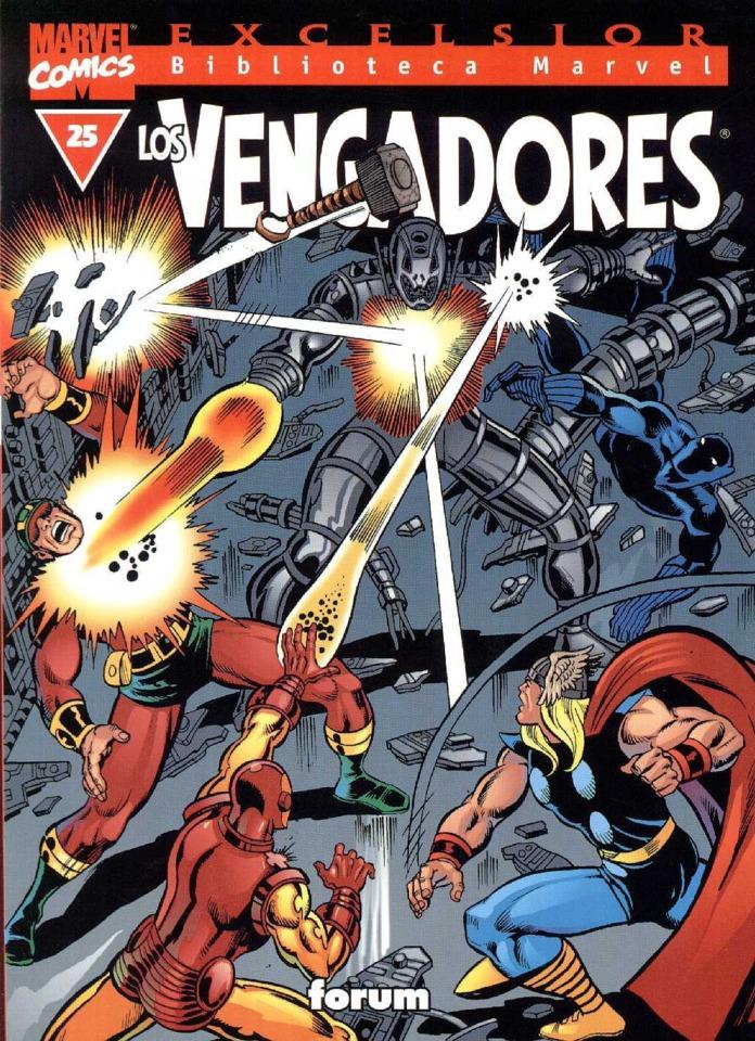 Biblioteca Marvel: Los Vengadores #25