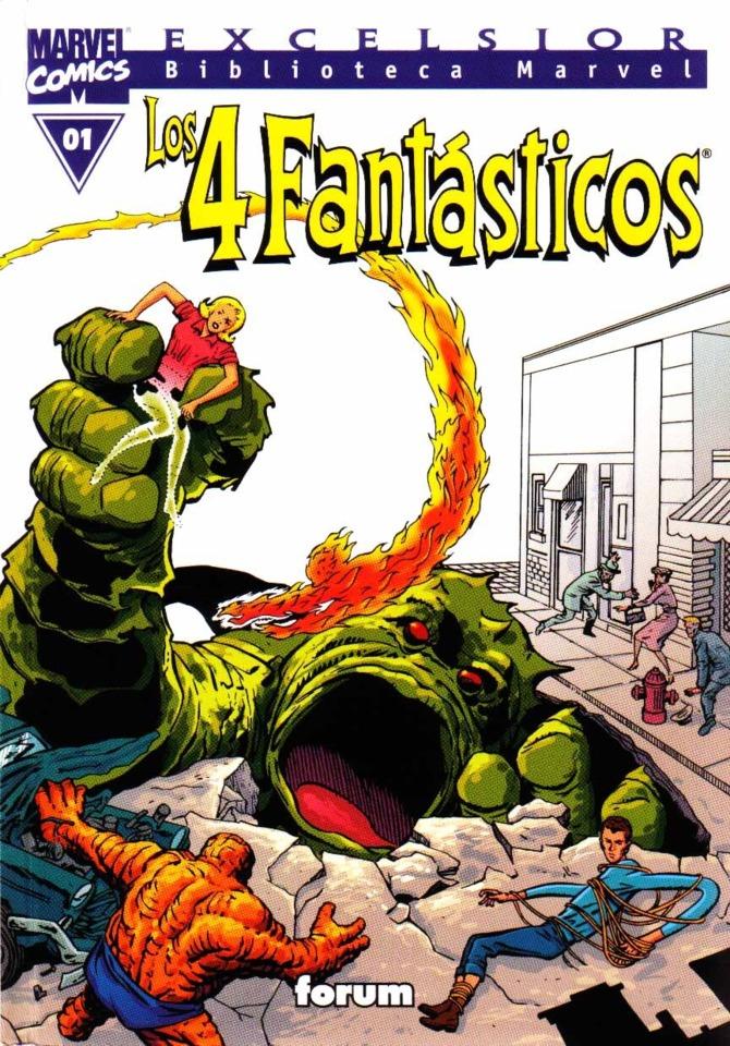 Biblioteca Marvel: Los 4 Fantásticos