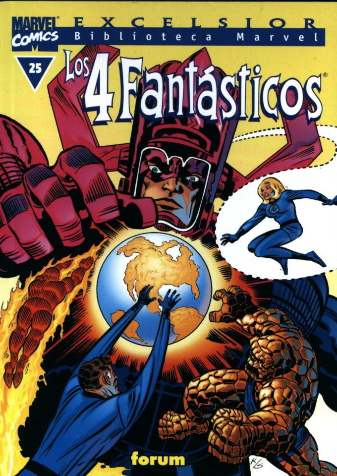 Biblioteca Marvel: Los 4 Fantásticos #25