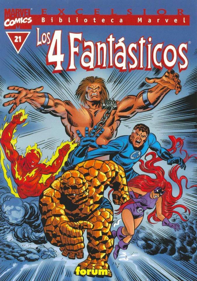 Biblioteca Marvel: Los 4 Fantásticos #21