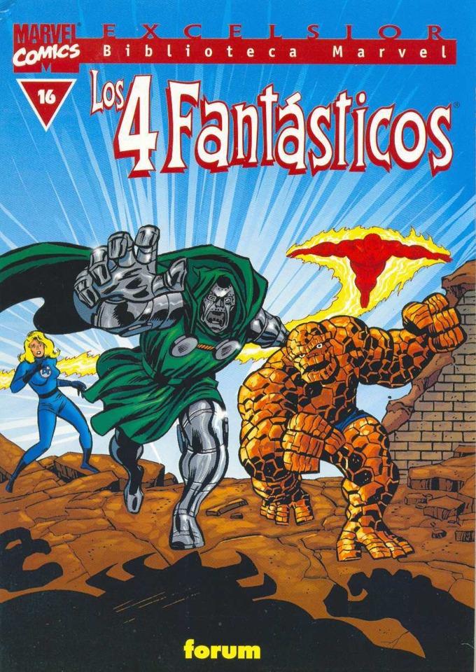 Biblioteca Marvel: Los 4 Fantásticos #16