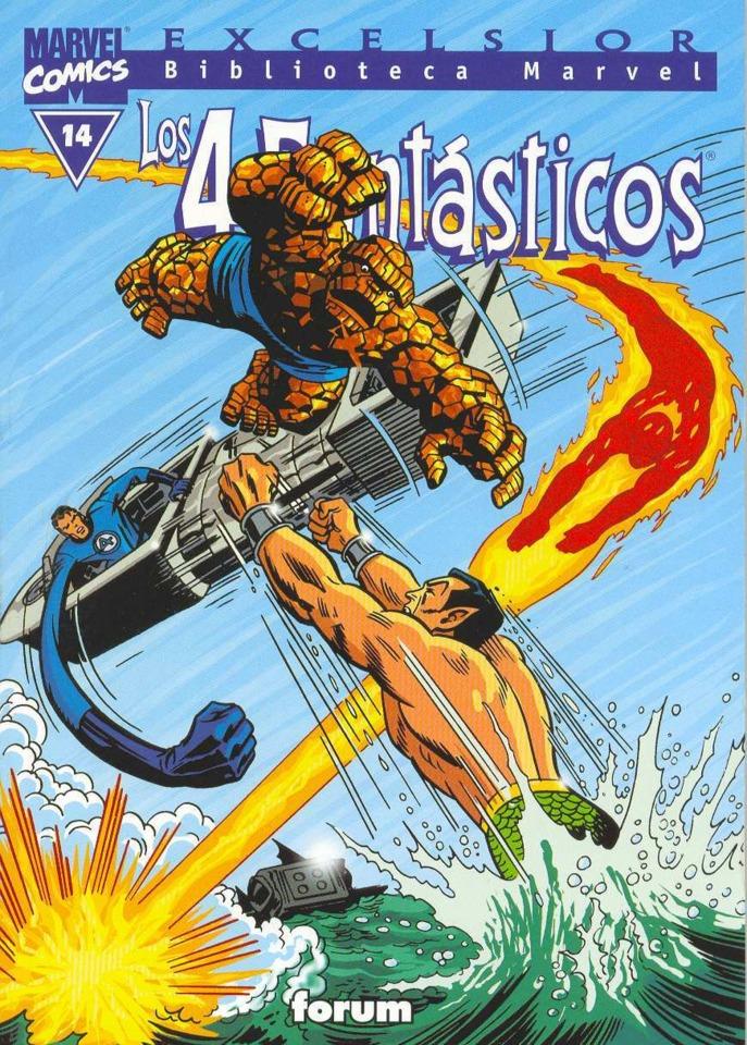 Biblioteca Marvel: Los 4 Fantásticos #14