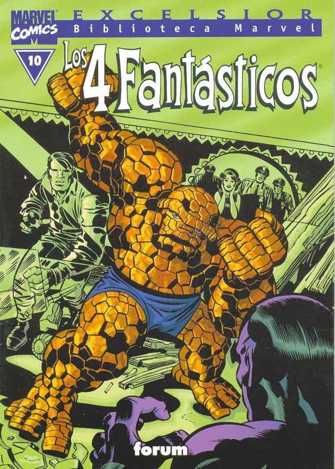 Biblioteca Marvel: Los 4 Fantásticos #10