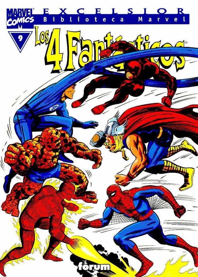 Biblioteca Marvel: Los 4 Fantásticos #9