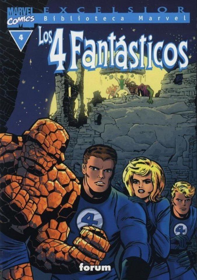Biblioteca Marvel: Los 4 Fantásticos #4