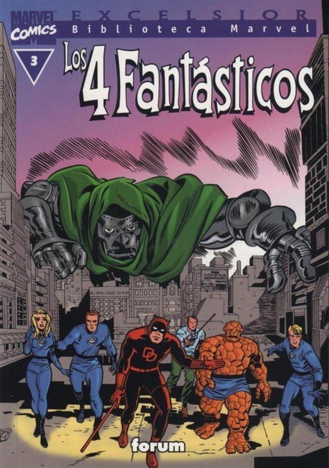 Biblioteca Marvel: Los 4 Fantásticos #3