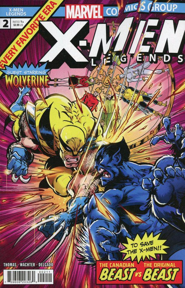 X-Men Legends #2 cover