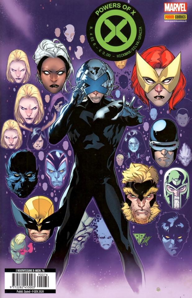 I nuovissimi X-Men #76 cover
