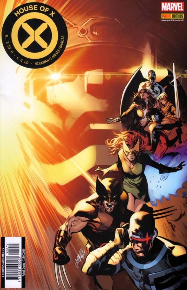 I nuovissimi X-Men #75 cover