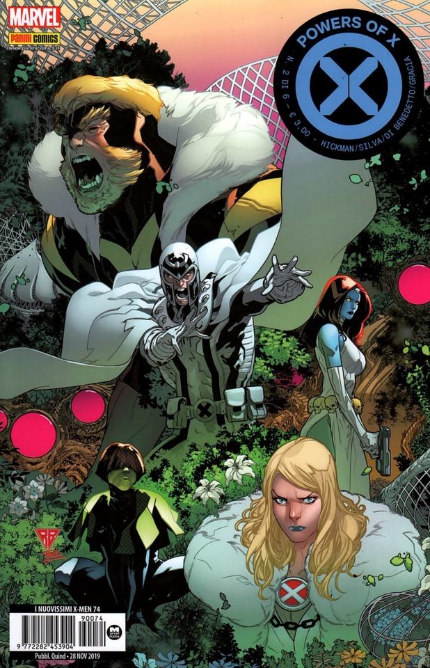 I nuovissimi X-Men #74 cover