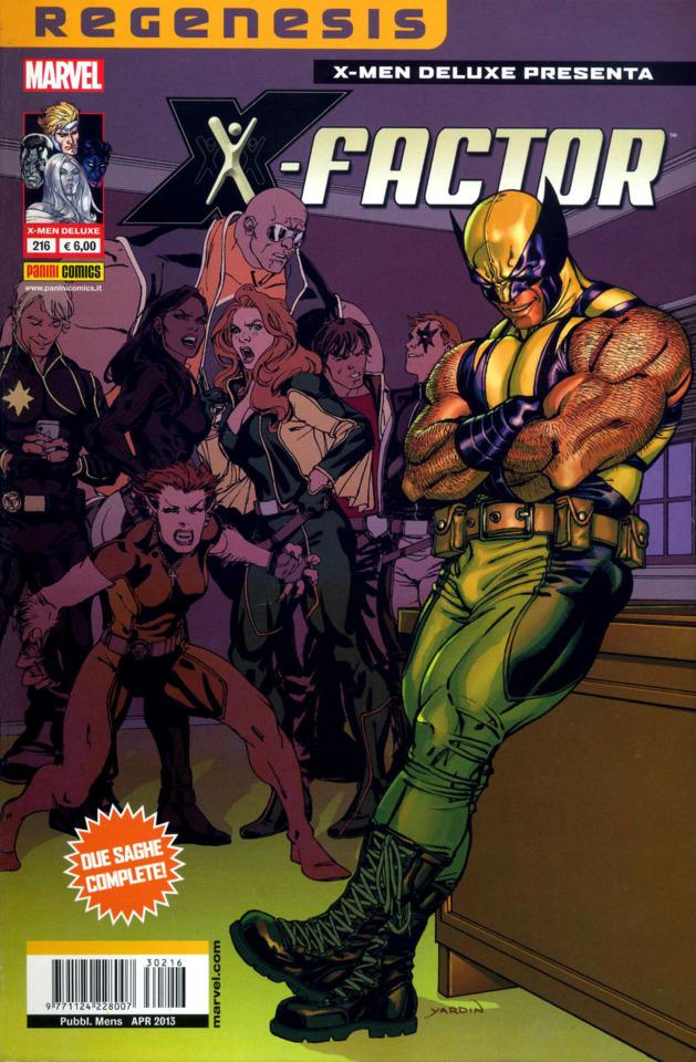 X-Men Deluxe #216 cover