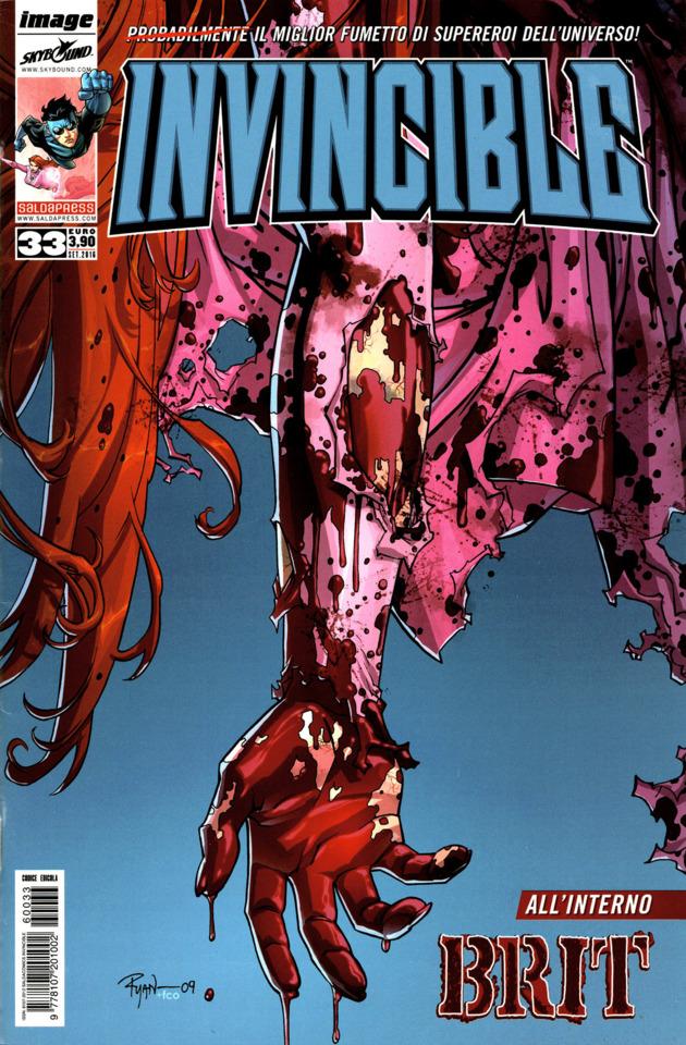 Invincible #33 cover