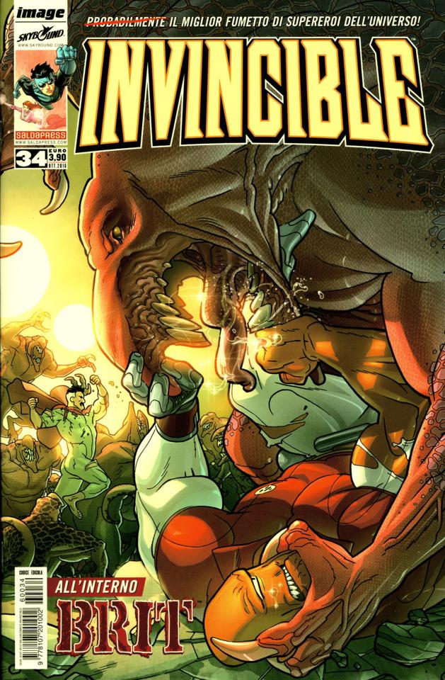 Invincible #34 cover