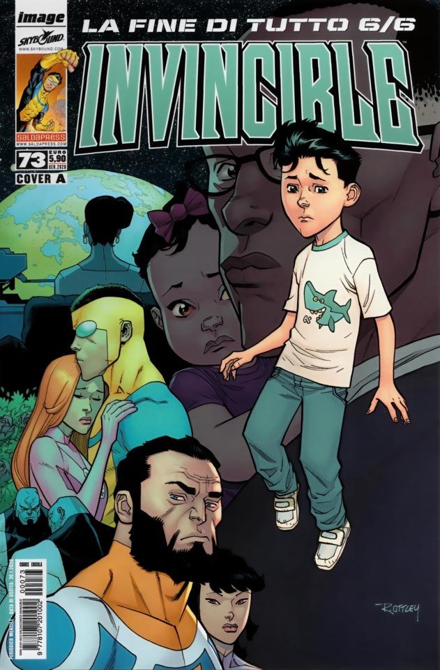 Invincible #73 cover