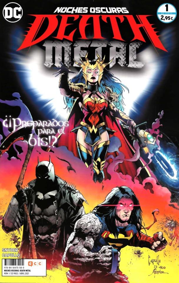 Noches Oscuras: Death Metal cover — © ECC Ediciones