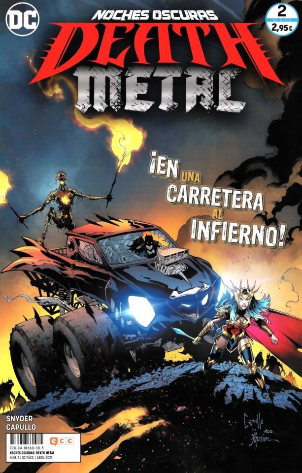 Noches Oscuras: Death Metal #2 cover
