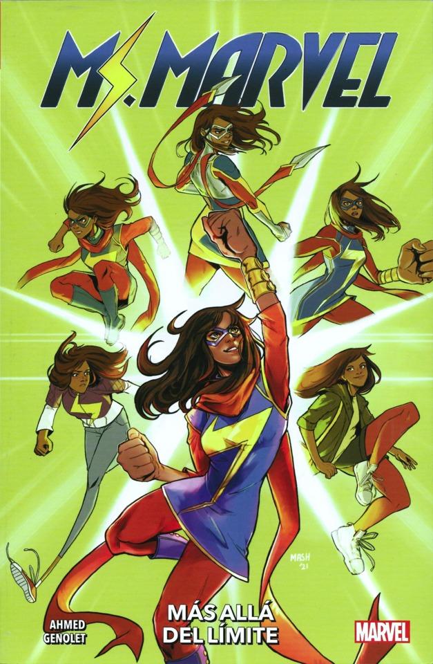 Ms. Marvel: Más Allá del Límite cover — © Panini España