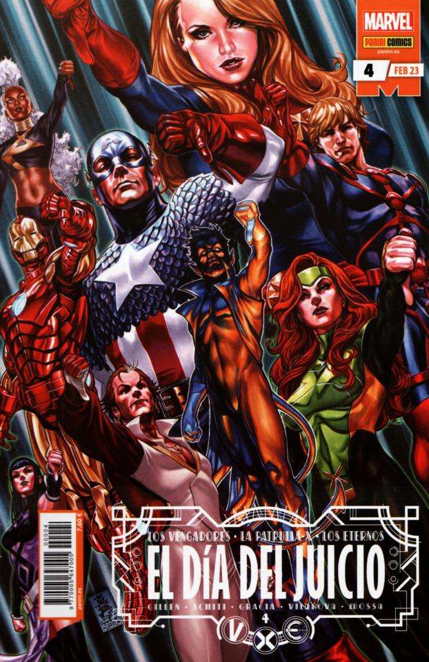 V.X.E.: El Día del Juicio #4 cover
