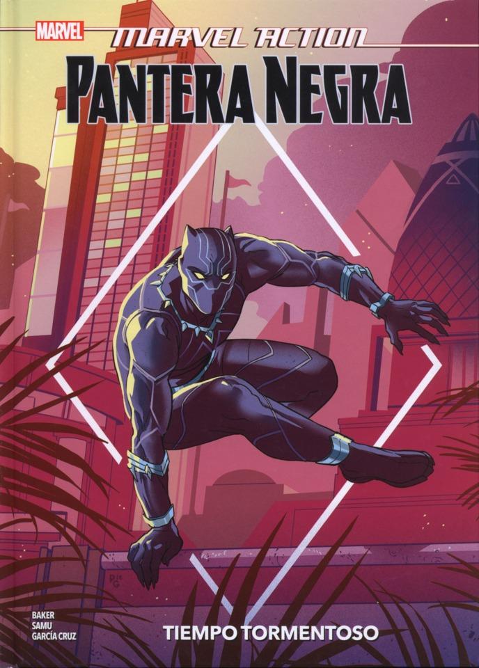 Marvel Action: Pantera Negra: Tiempo Tormentoso cover — © Panini España