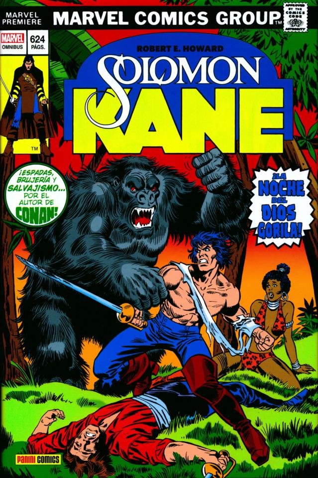 Marvel Omnibus. Solomon Kane: La Etapa Marvel Original cover — © Panini España
