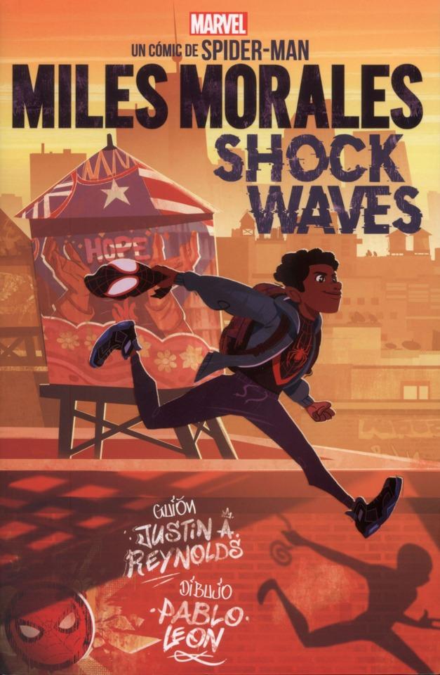 Miles Morales: Shock Waves cover — © Panini España