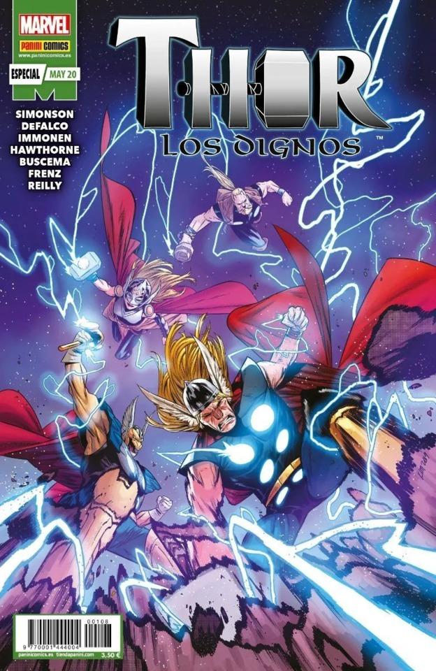 Marvel 80° Anniversario: Thor cover — © Panini España