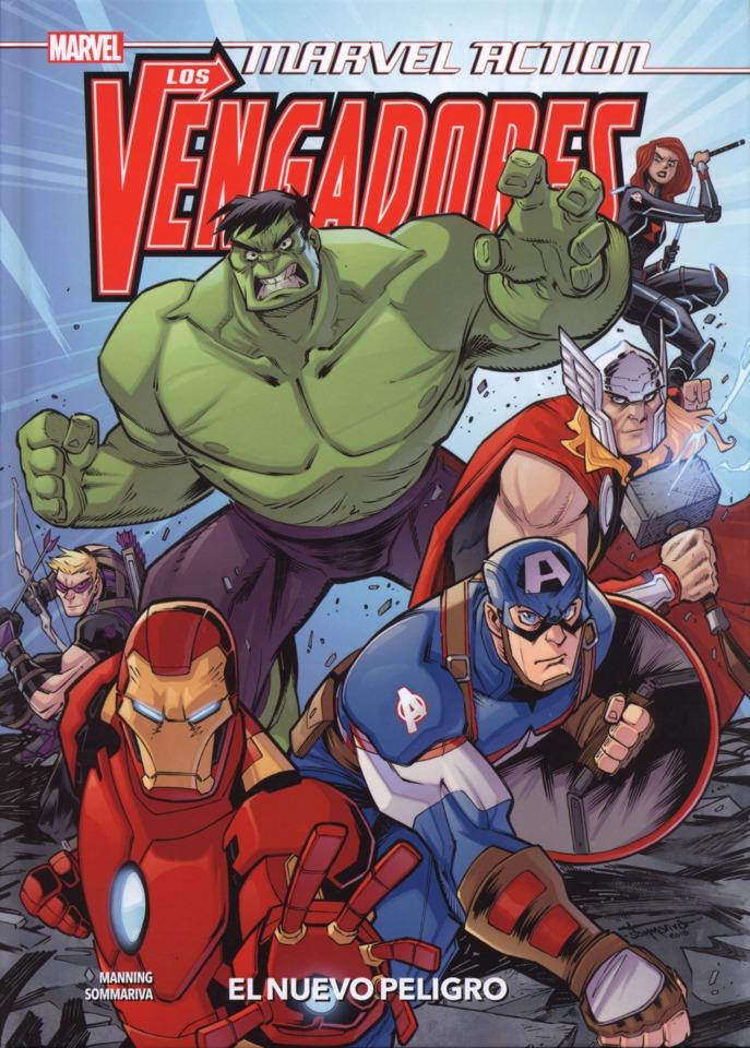 Marvel Action: Los Vengadores cover — © Panini España
