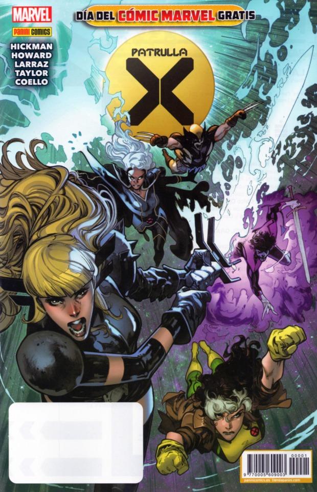 Día del Cómic Marvel Gratis. Patrulla-X #1