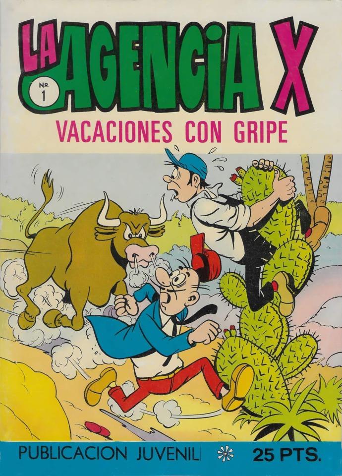 La Agencia X #1 cover