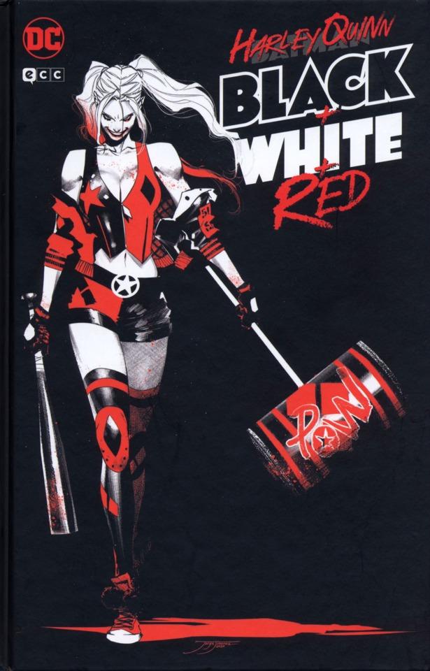 Harley Quinn: Black, White and Red cover — © ECC Ediciones