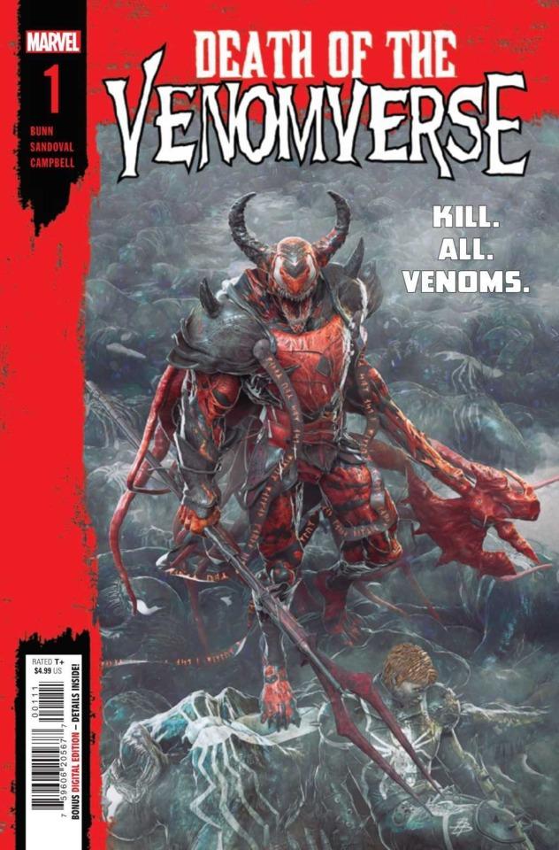 Death of the Venomverse cover — © Marvel