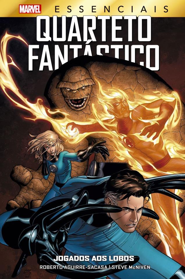 Marvel Essenciais - Quarteto Fantástico: Jogados aos Lobos #1