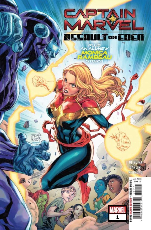 Captain Marvel: Assault on Eden #1
