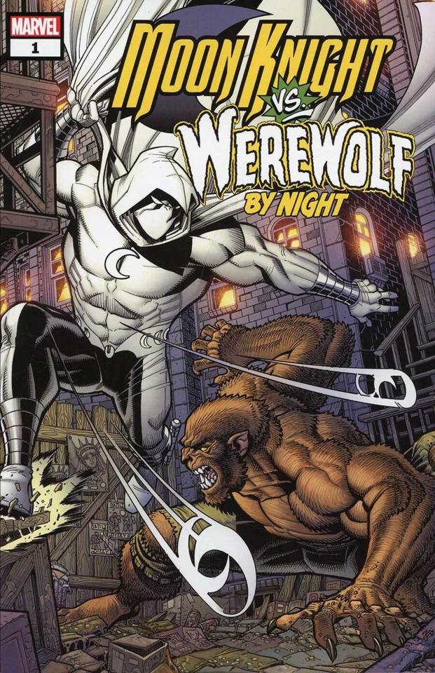 Moon Knight vs. Werewolf by Night: Marvel Tales cover — © Marvel