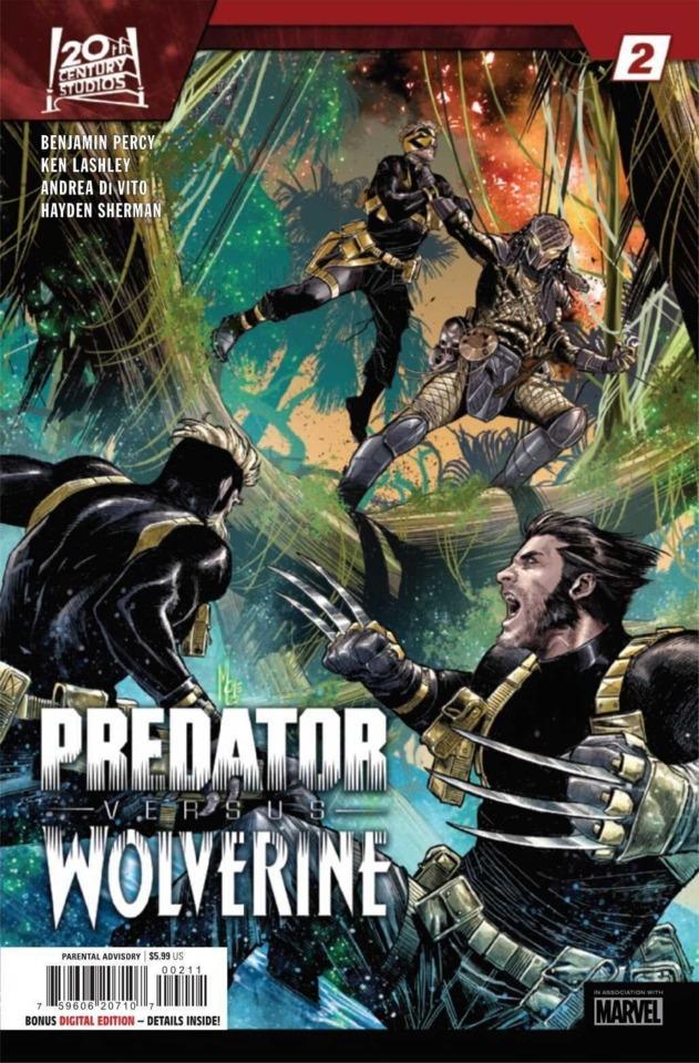 Predator vs. Wolverine #2